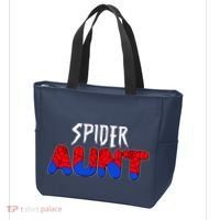 Funny Spider Aunt Matching Family Shirts Tote Bag thumb 3