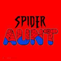 Funny Spider Aunt Matching Family Shirts Santa Hat thumb 1