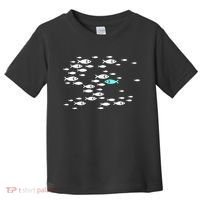 Fish Swim Against The Current In The Sea Toddler T-Shirt thumb 0