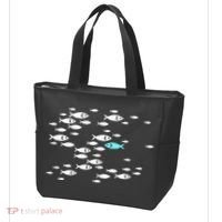 Fish Swim Against The Current In The Sea Tote Bag thumb 3