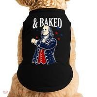 Funny Shake And Bake 4th Of July Couple Matching Doggie Tank thumb 0