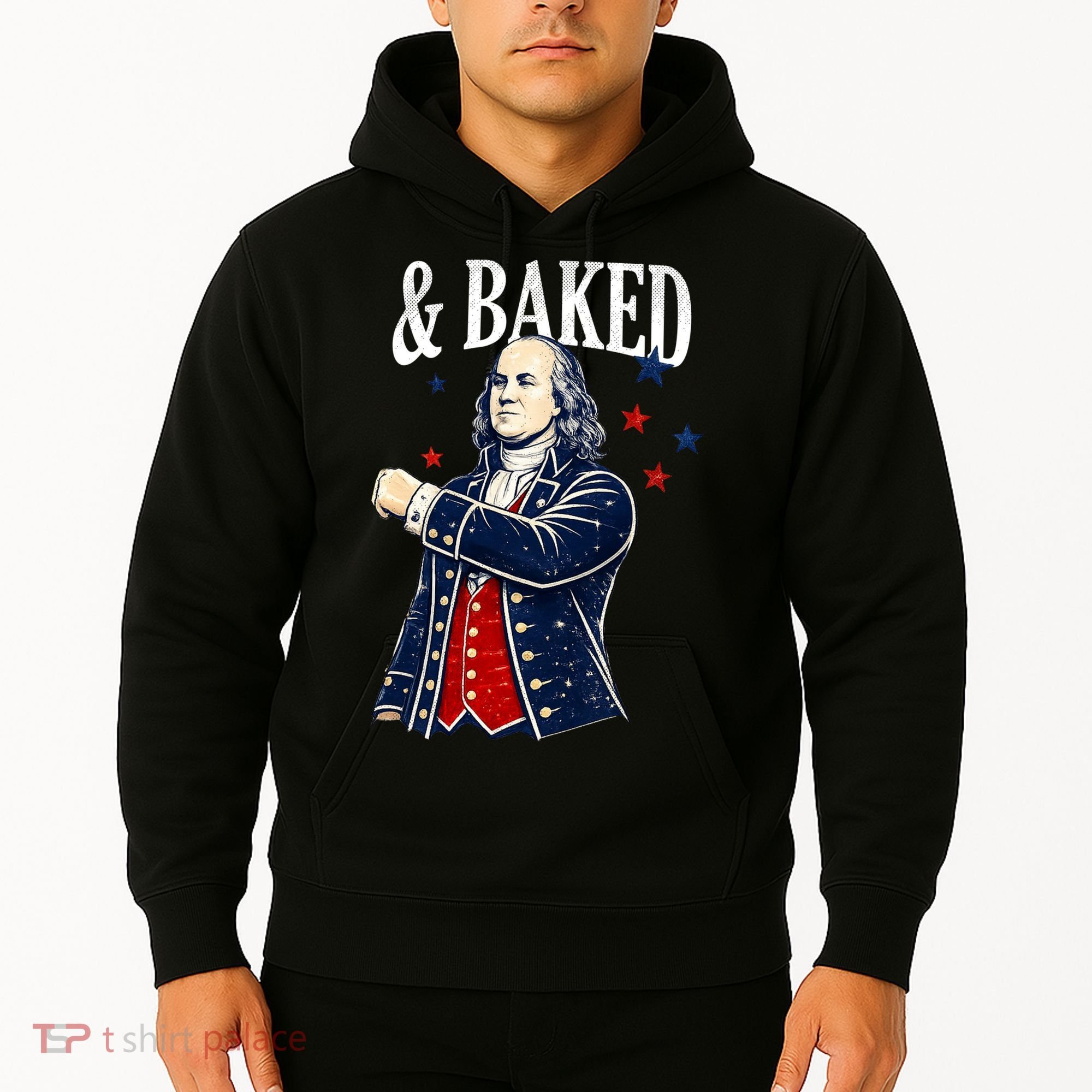 Funny Shake And Bake 4th Of July Couple Matching Hoodie