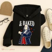 Funny Shake And Bake 4th Of July Couple Matching Hoodie thumb 4