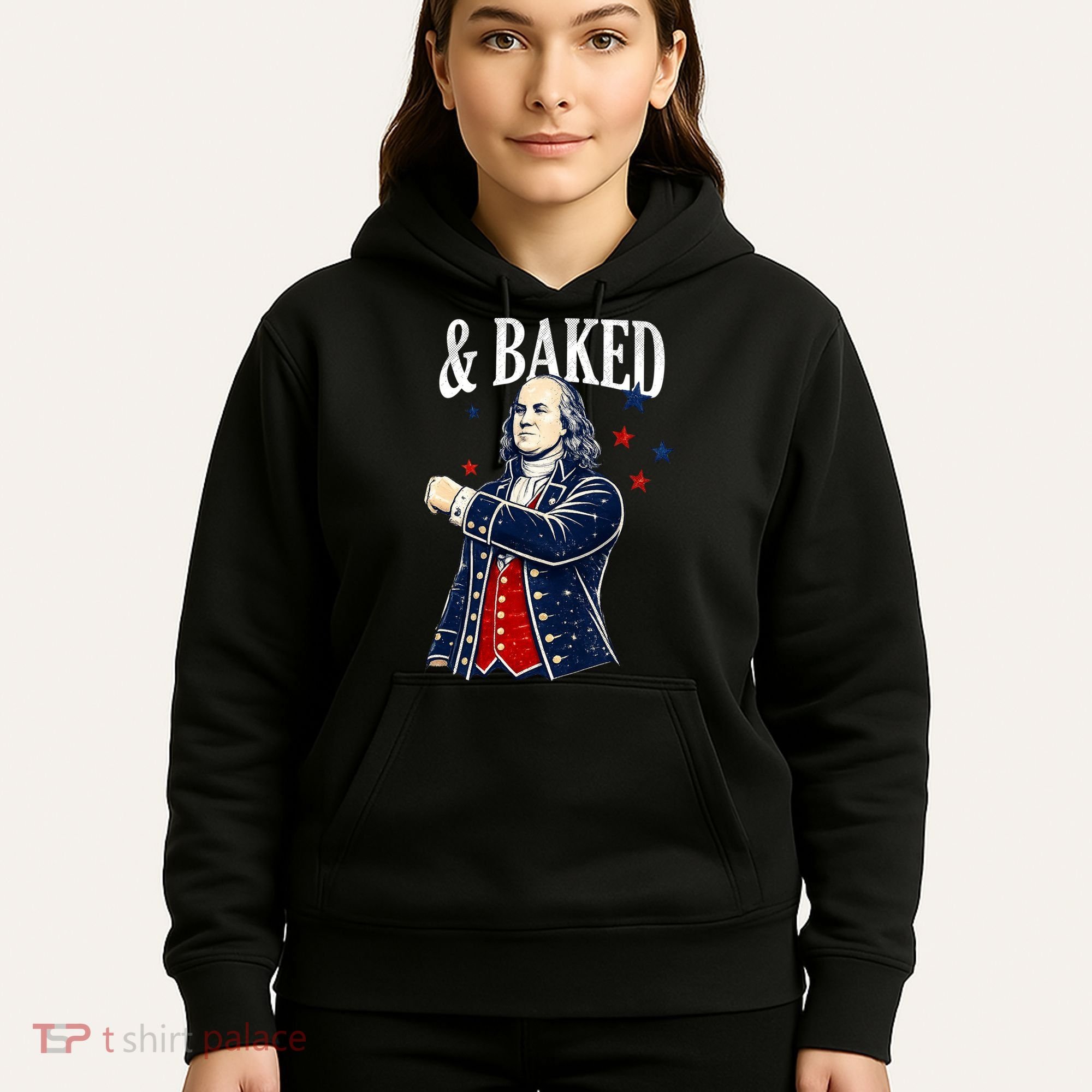 Funny Shake And Bake 4th Of July Couple Matching Hoodie