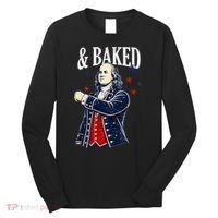 Funny Shake And Bake 4th Of July Couple Matching Long Sleeve Shirt thumb 0