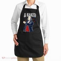 Funny Shake And Bake 4th Of July Couple Matching Apron thumb 2