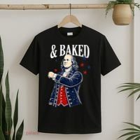 Funny Shake And Bake 4th Of July Couple Matching T-Shirt thumb 2