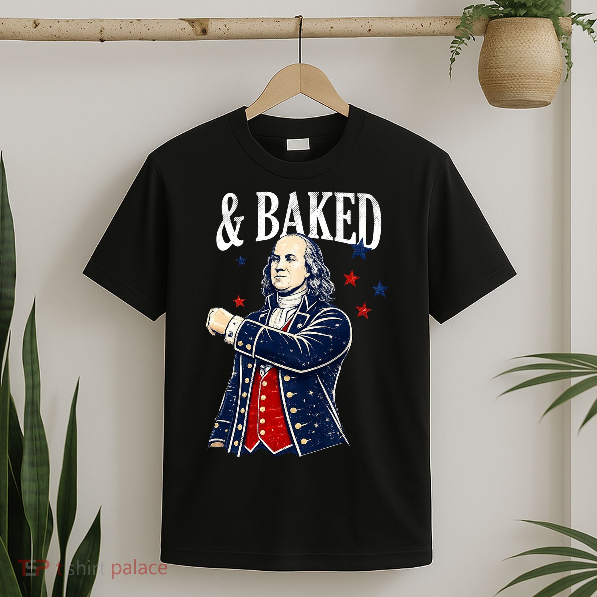 Funny Shake And Bake 4th Of July Couple Matching T-Shirt
