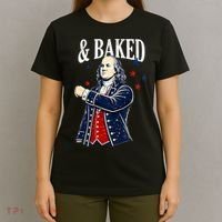 Funny Shake And Bake 4th Of July Couple Matching T-Shirt thumb 4
