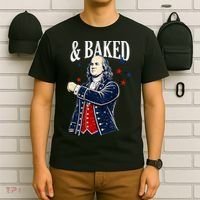 Funny Shake And Bake 4th Of July Couple Matching T-Shirt thumb 6