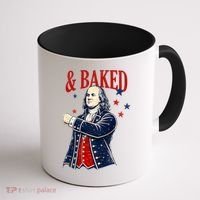 Funny Shake And Bake 4th Of July Couple Matching Coffee Mug thumb 1