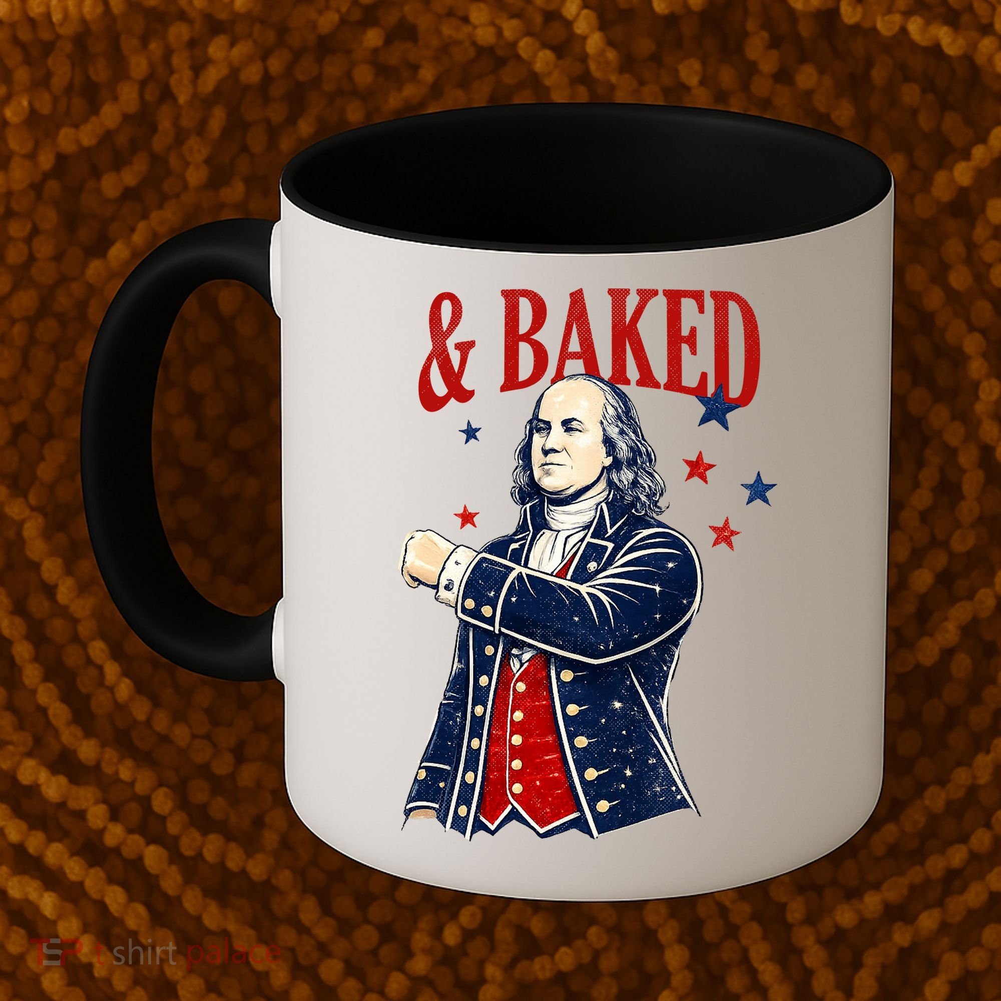 Funny Shake And Bake 4th Of July Couple Matching Coffee Mug
