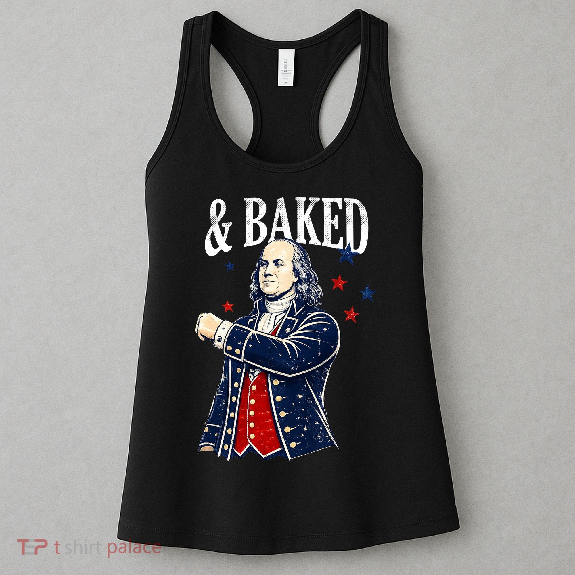 Funny Shake And Bake 4th Of July Couple Matching Women's Tank Top