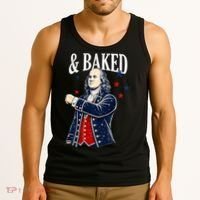 Funny Shake And Bake 4th Of July Couple Matching Tank Top thumb 3