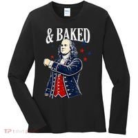 Funny Shake And Bake 4th Of July Couple Matching Women's Long Sleeve Shirt thumb 0
