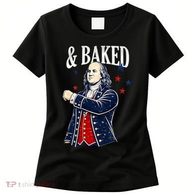 Funny Shake And Bake 4th Of July Couple Matching Women's T-Shirt