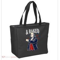 Funny Shake And Bake 4th Of July Couple Matching Tote Bag thumb 2