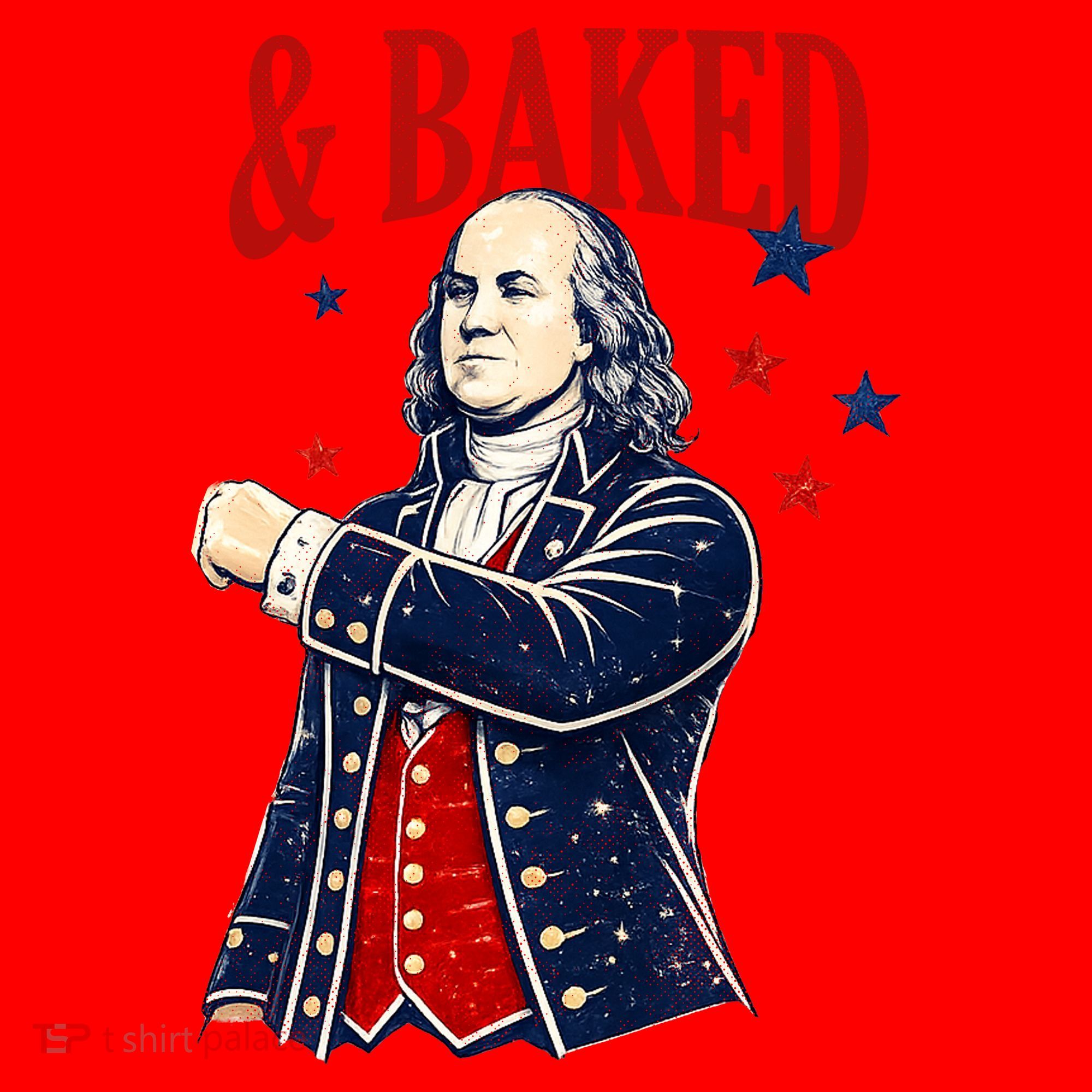 Funny Shake And Bake 4th Of July Couple Matching Santa Hat