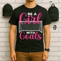 Funny Soccer Art For Soccer Lovers Players T-Shirt thumb 6
