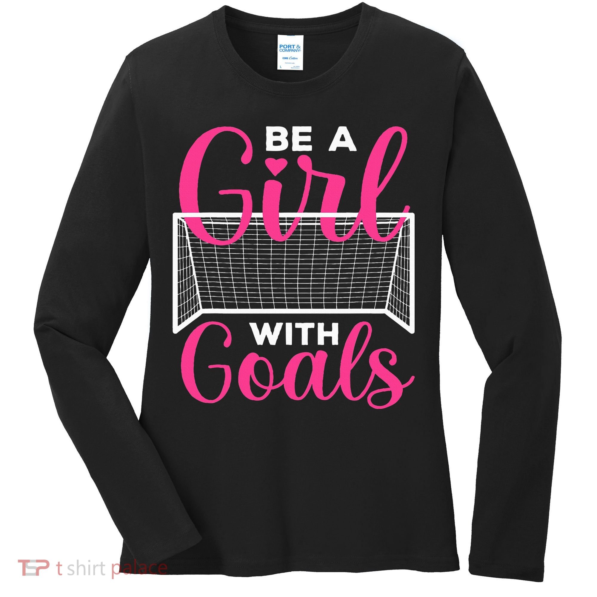 Funny Soccer Art For Soccer Lovers Players Women's Long Sleeve Shirt