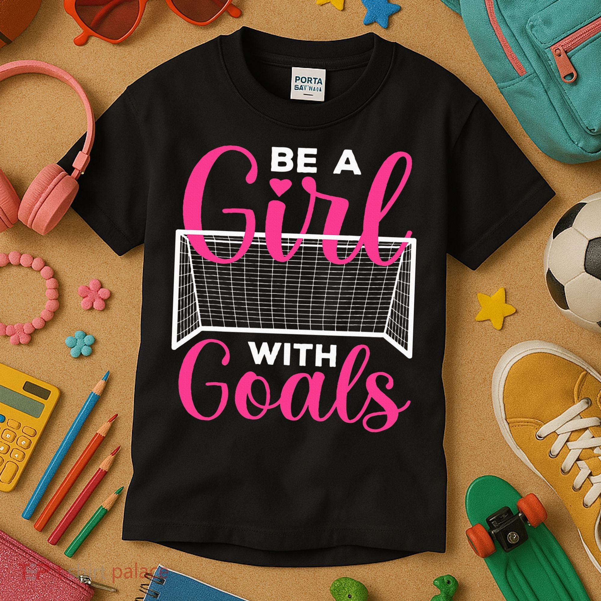 Funny Soccer Art For Soccer Lovers Players Kids T-Shirt