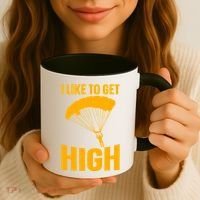 Funny Skydiving Art Skydive Skydiving Skydiver Gift Coffee Mug thumb 3