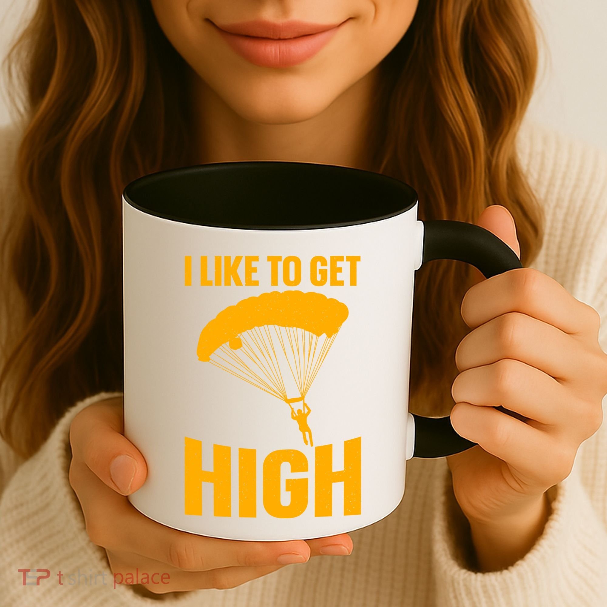 Funny Skydiving Art Skydive Skydiving Skydiver Gift Coffee Mug