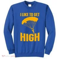 Funny Skydiving Art Skydive Skydiving Skydiver Gift Sweatshirt thumb 0