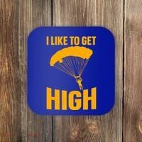 Funny Skydiving Art Skydive Skydiving Skydiver Gift Coaster thumb 0