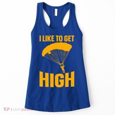 Funny Skydiving Art Skydive Skydiving Skydiver Gift Women's Tank Top