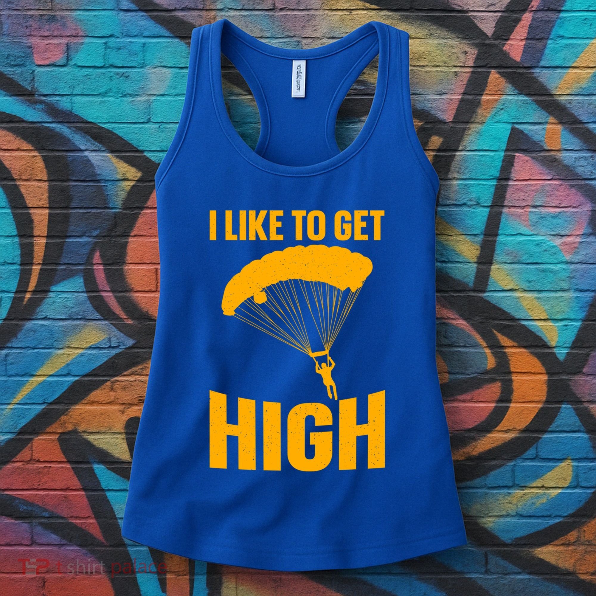 Funny Skydiving Art Skydive Skydiving Skydiver Gift Women's Tank Top