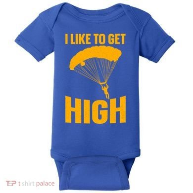 Funny Skydiving Art Skydive Skydiving Skydiver Gift Baby Bodysuit