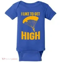 Funny Skydiving Art Skydive Skydiving Skydiver Gift Baby Bodysuit thumb 0