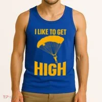 Funny Skydiving Art Skydive Skydiving Skydiver Gift Tank Top thumb 3