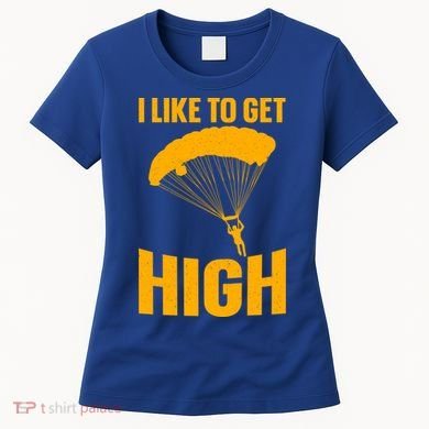 Funny Skydiving Art Skydive Skydiving Skydiver Gift Women's T-Shirt
