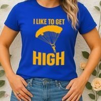 Funny Skydiving Art Skydive Skydiving Skydiver Gift Women's T-Shirt thumb 2