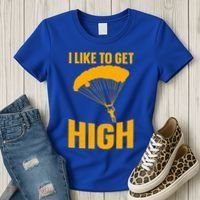 Funny Skydiving Art Skydive Skydiving Skydiver Gift Women's T-Shirt thumb 3