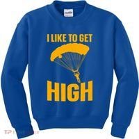 Funny Skydiving Art Skydive Skydiving Skydiver Gift Kids Sweatshirt thumb 0