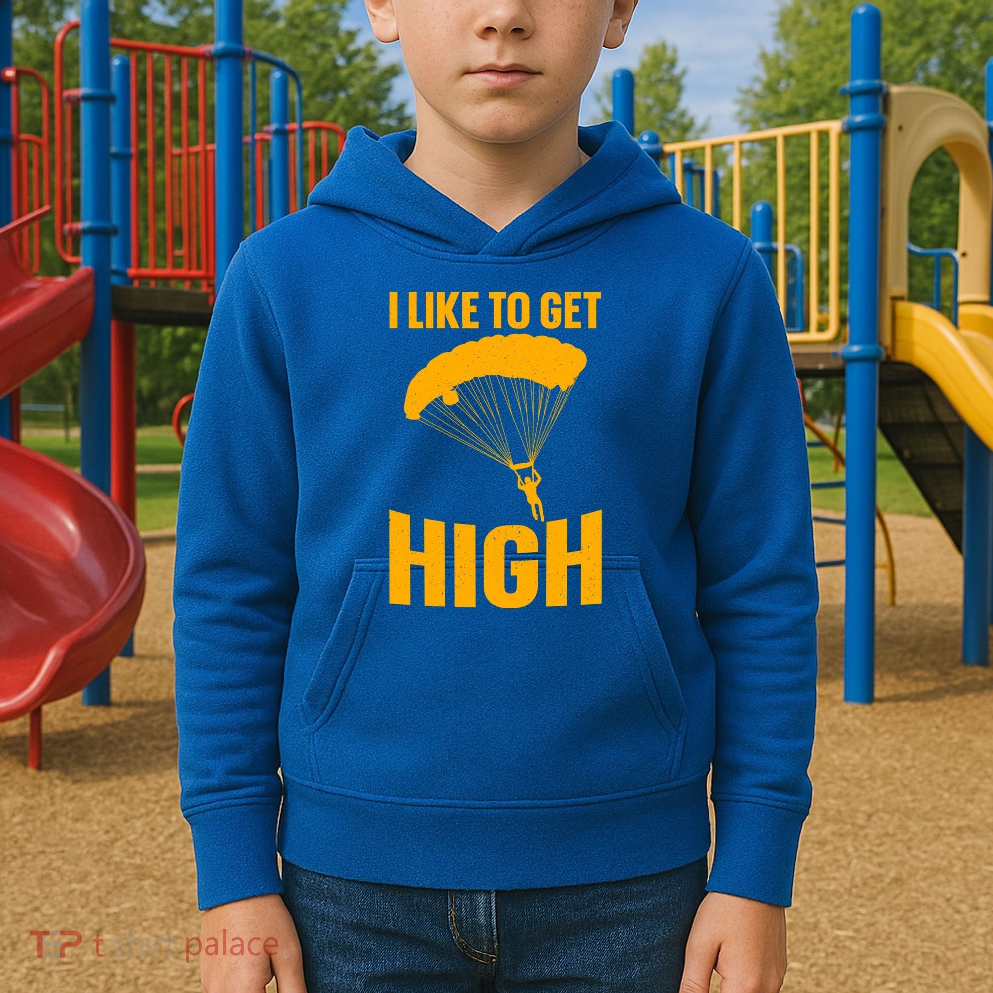 Funny Skydiving Art Skydive Skydiving Skydiver Gift Kids Hoodie