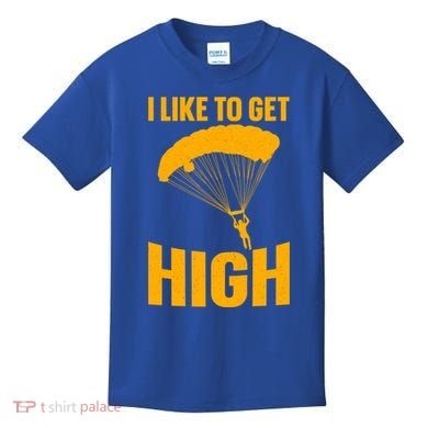 Funny Skydiving Art Skydive Skydiving Skydiver Gift Kids T-Shirt