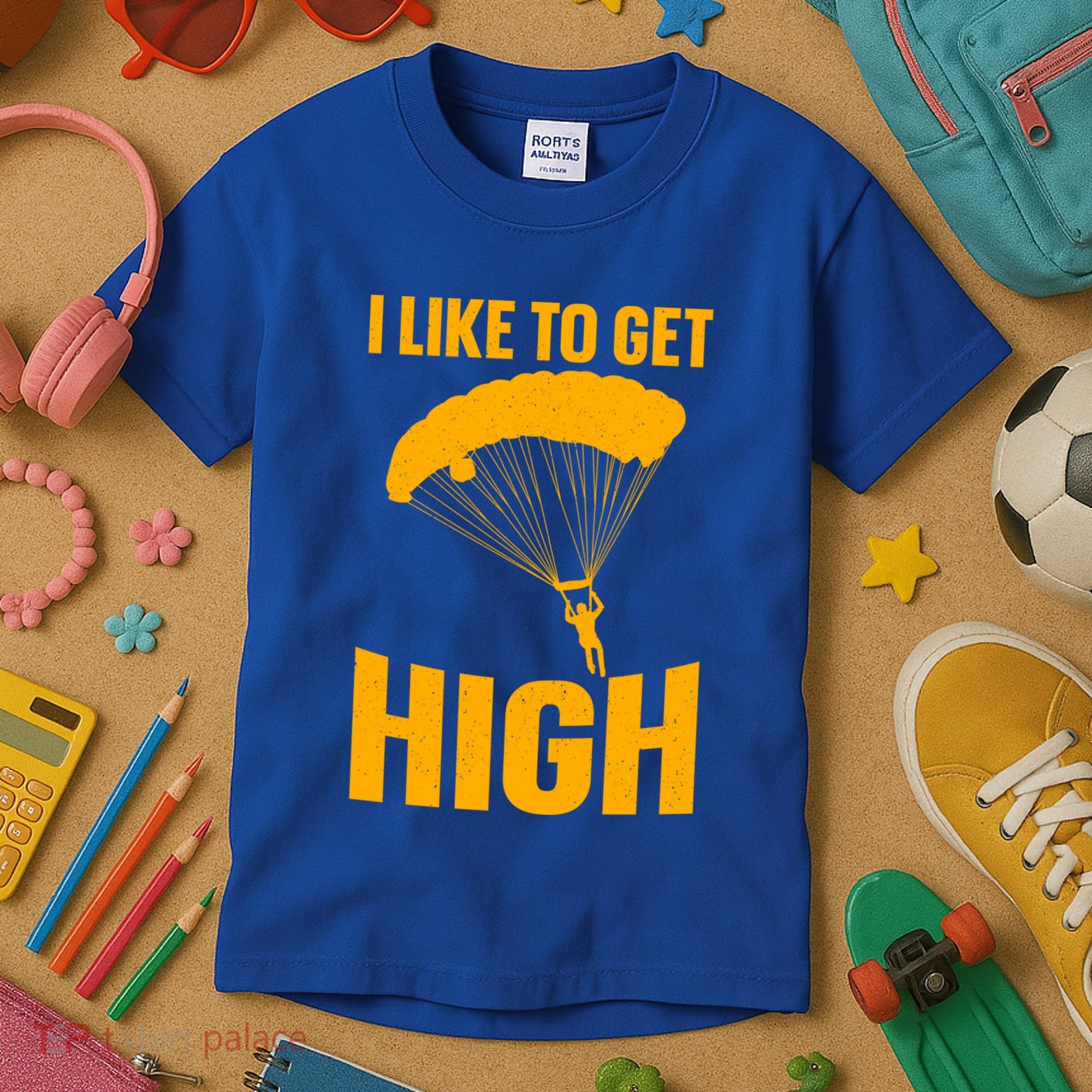 Funny Skydiving Art Skydive Skydiving Skydiver Gift Kids T-Shirt