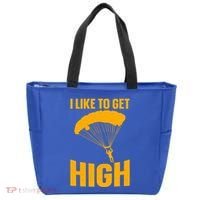 Funny Skydiving Art Skydive Skydiving Skydiver Gift Tote Bag thumb 0