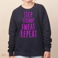 Funny Step Aerobics I love Step Aerobic Step Aerobics Women's Sweatshirt thumb 0