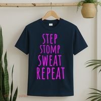 Funny Step Aerobics I love Step Aerobic Step Aerobics T-Shirt thumb 2