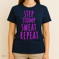 Funny Step Aerobics I love Step Aerobic Step Aerobics T-Shirt thumb 4