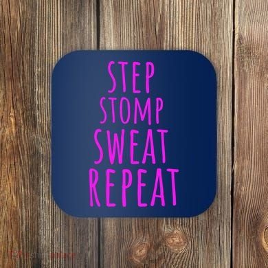 Funny Step Aerobics I love Step Aerobic Step Aerobics Coaster