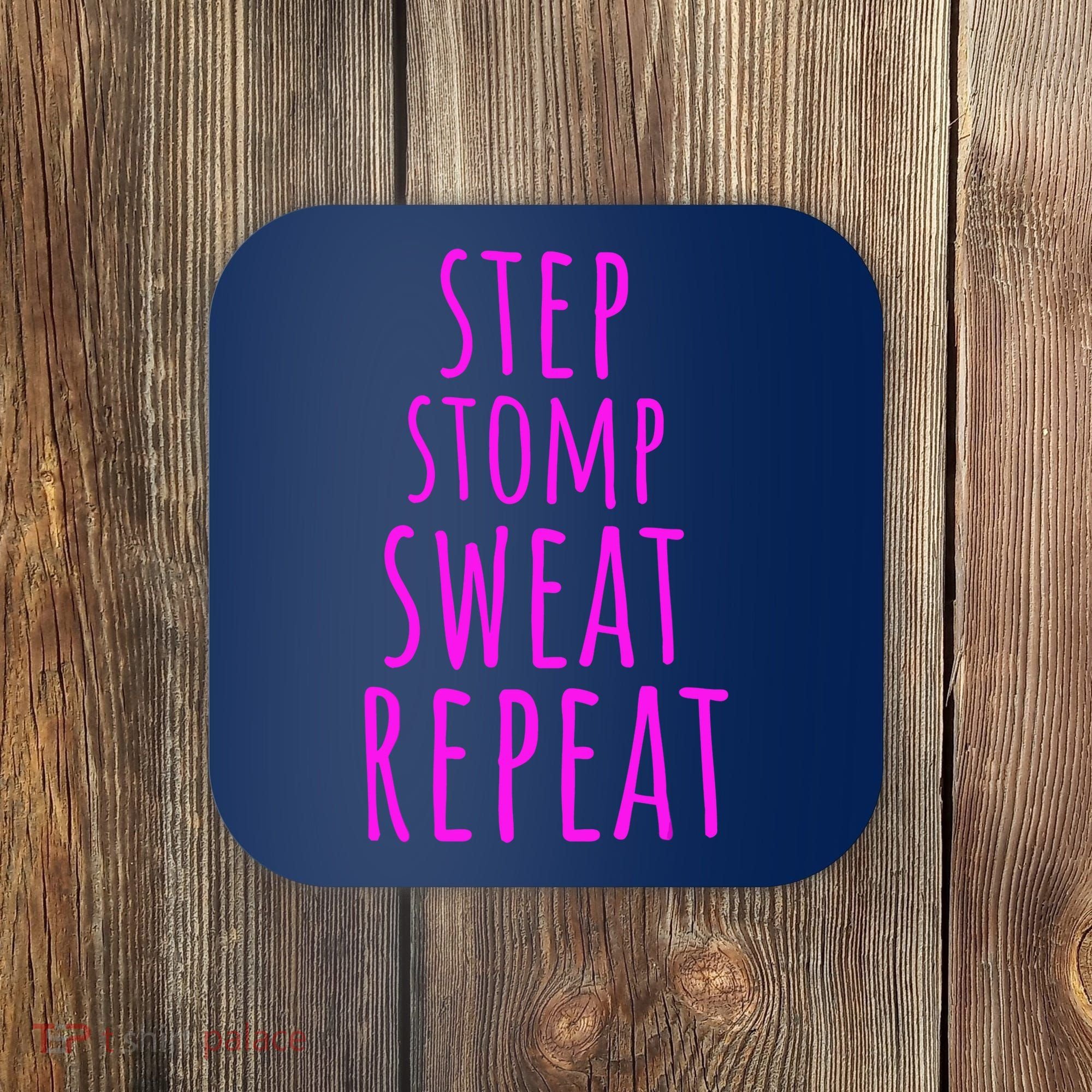 Funny Step Aerobics I love Step Aerobic Step Aerobics Coaster
