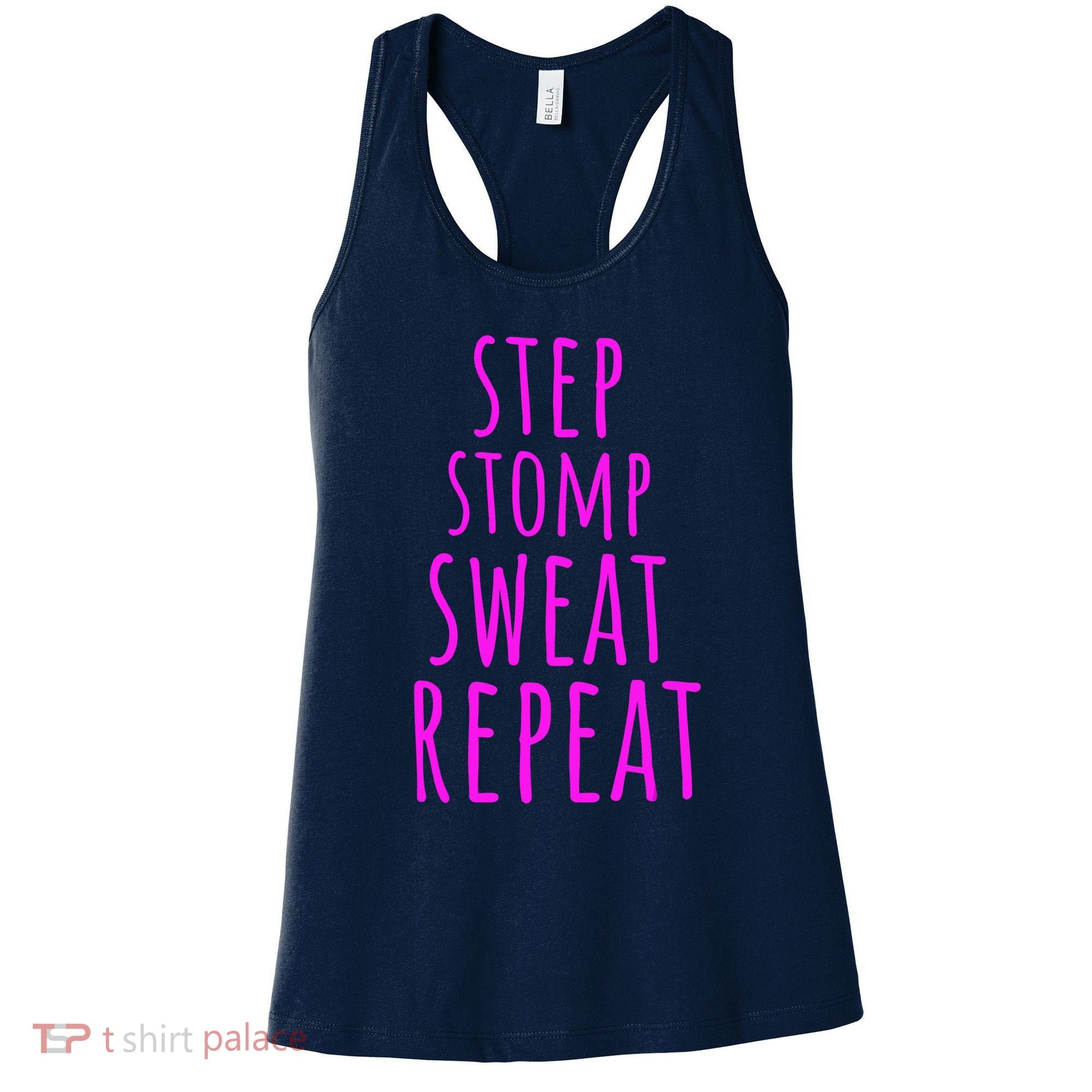 Funny Step Aerobics I love Step Aerobic Step Aerobics Women's Tank Top