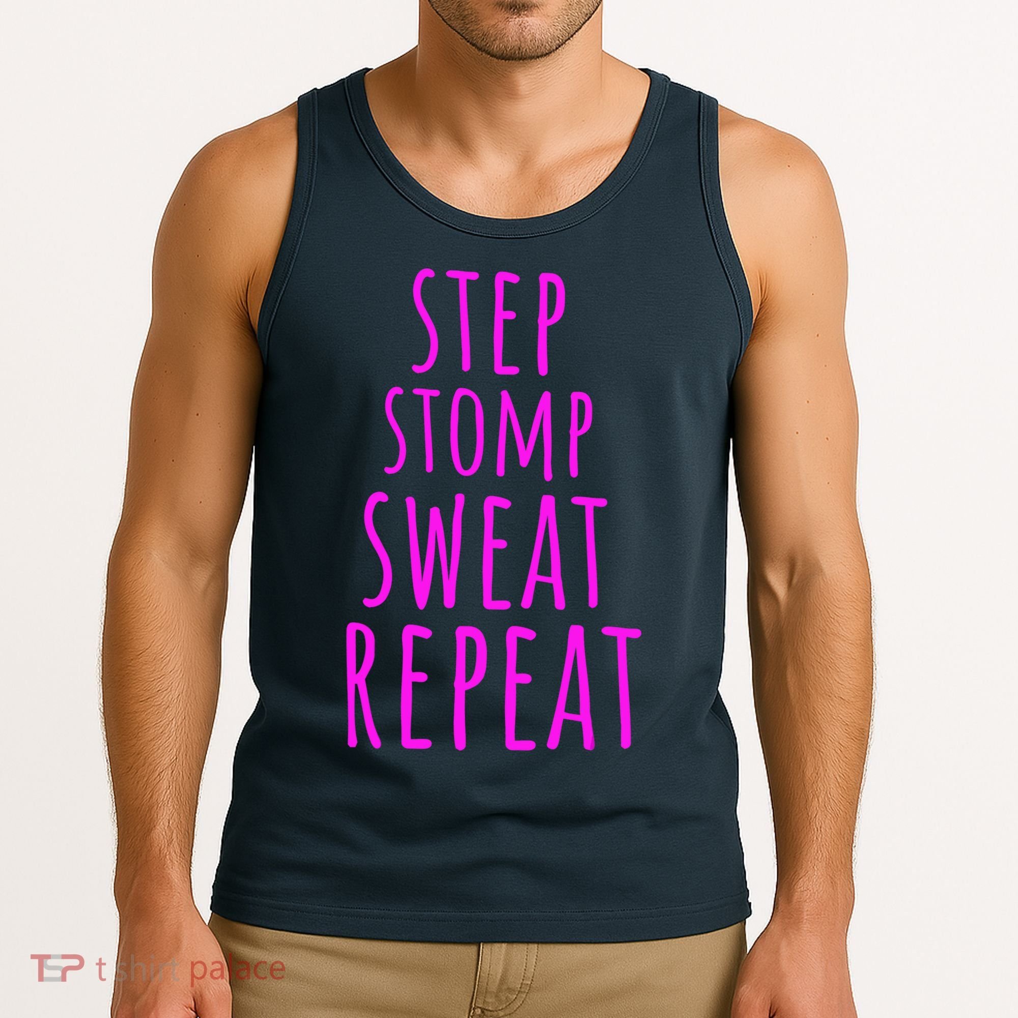 Funny Step Aerobics I love Step Aerobic Step Aerobics Tank Top