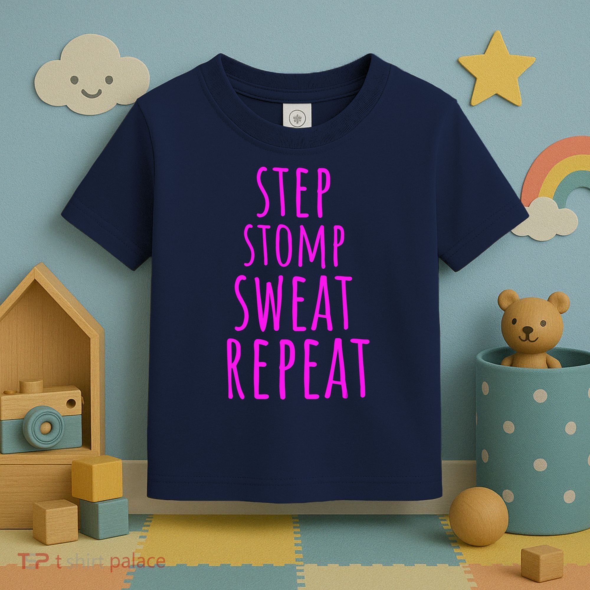Funny Step Aerobics I love Step Aerobic Step Aerobics Toddler T-Shirt